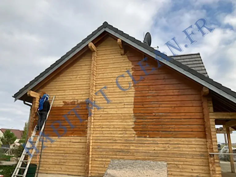 sablage-chalet-plafond-bois-2-portail-metal-habitat-clean-beaune-21200