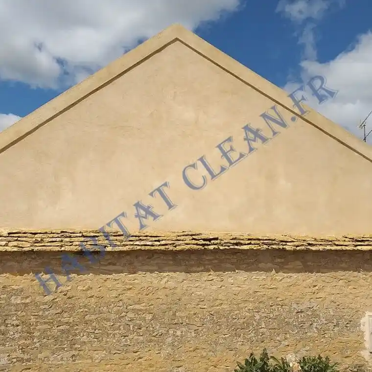 Nettoyage Façade à BEAUNE,façade extérieure,tache rouge,nettoyage facade